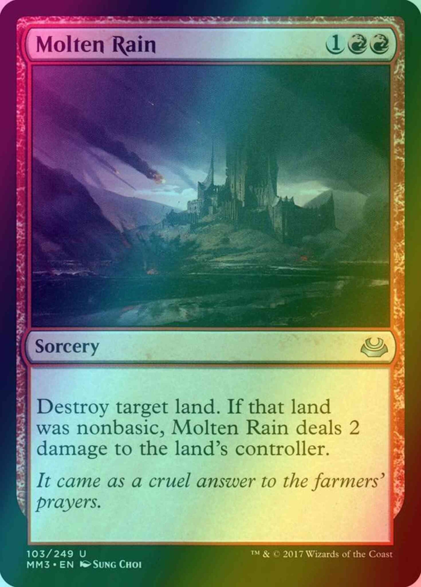 Molten Rain [103] [Modern Masters 2017] [Foil]