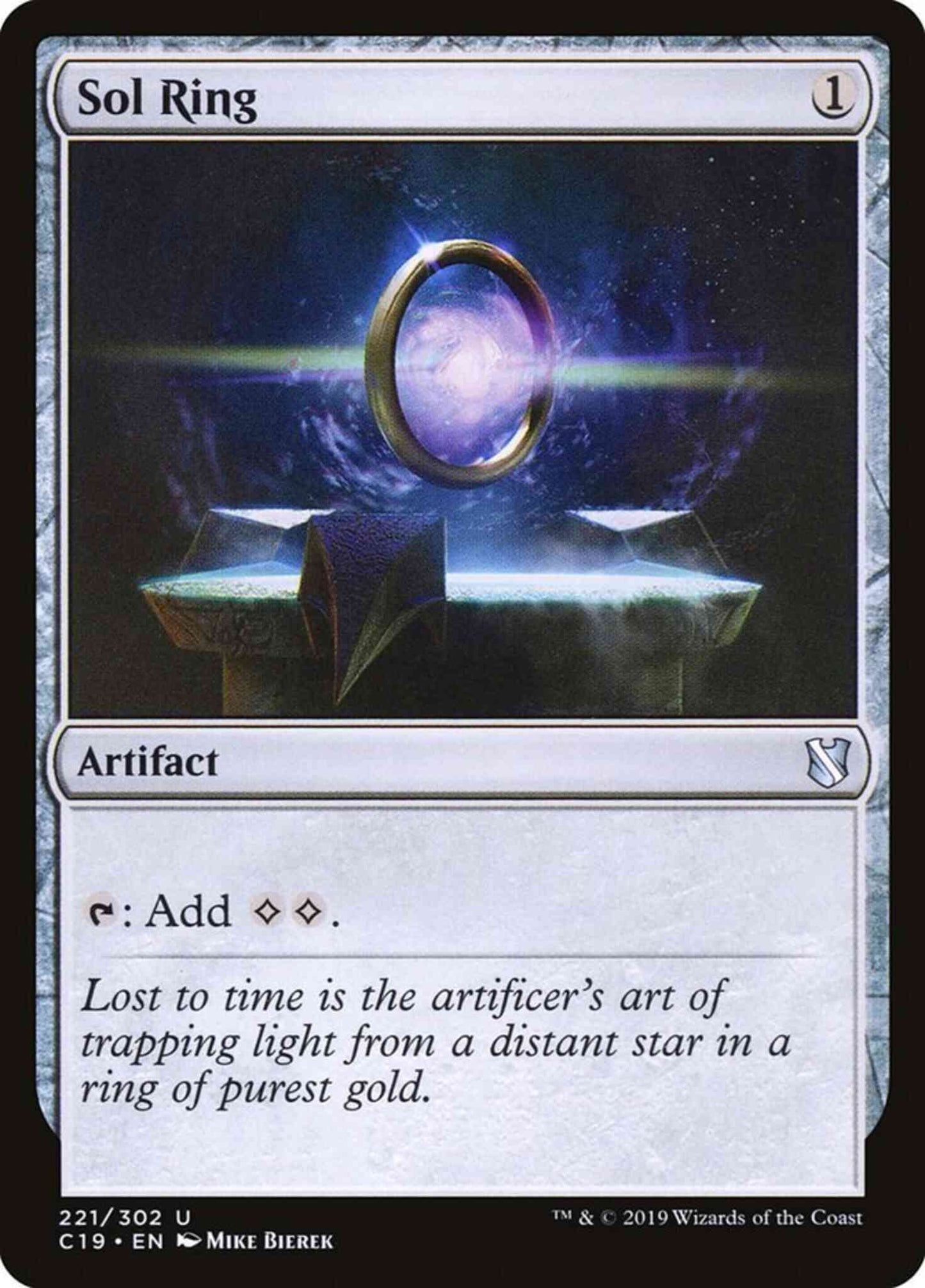 Sol Ring [221] [Commander 2019] [Non-Foil]