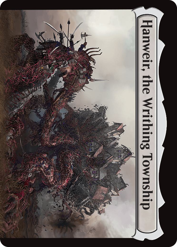 Hanweir Battlements // Hanweir, the Writhing Township [279] [Innistrad Remastered] [Foil]