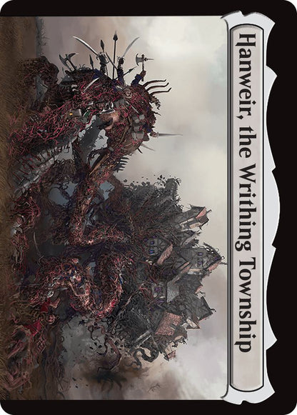 Hanweir Battlements // Hanweir, the Writhing Township [279] [Innistrad Remastered] [Foil]