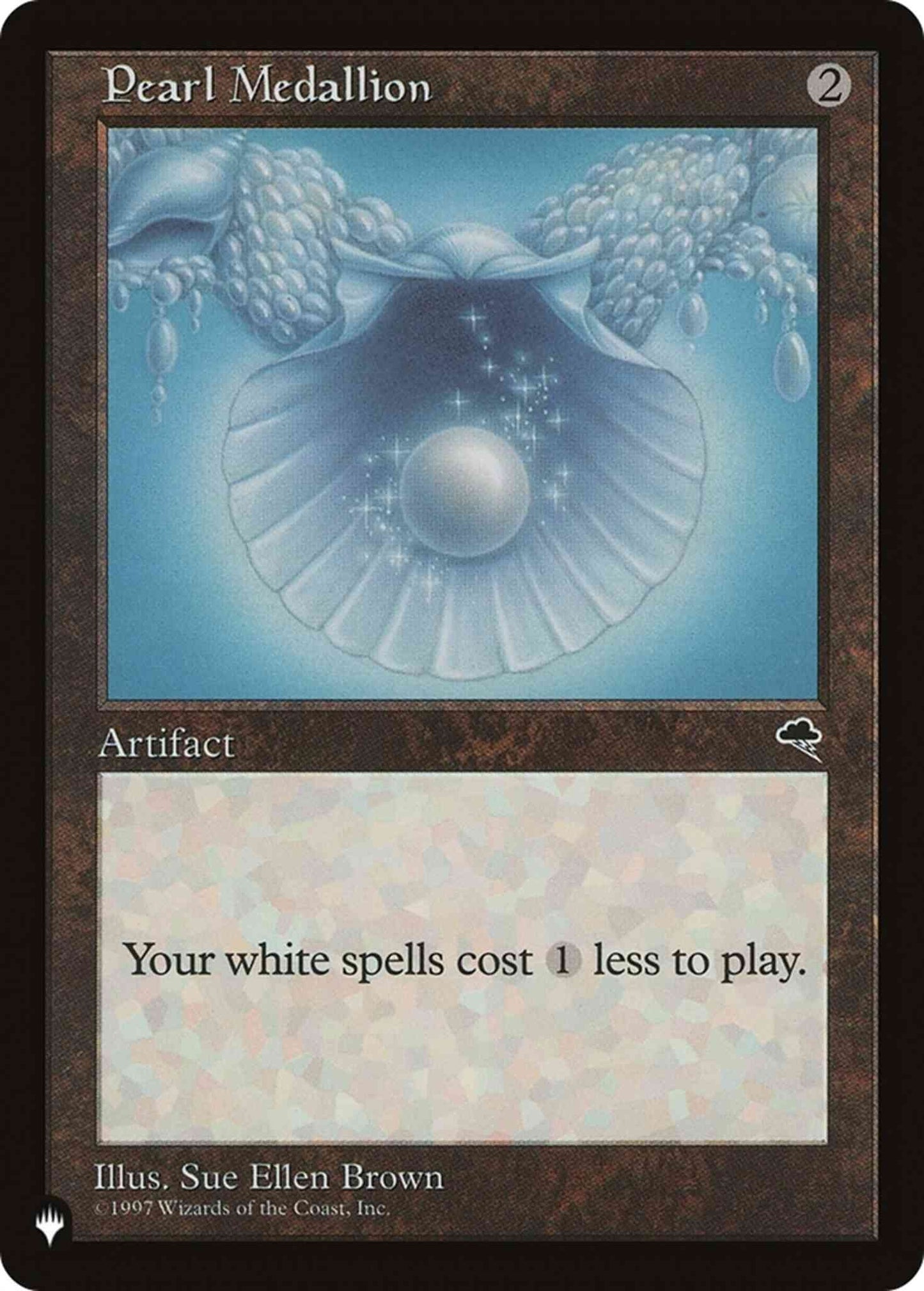 Pearl Medallion [TMP-300] [The List] [Non-Foil]