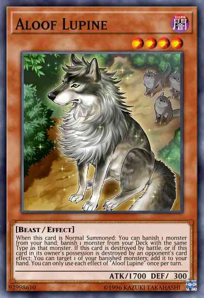 Aloof Lupine - MP20-EN015 - Rare - 1st Edition
