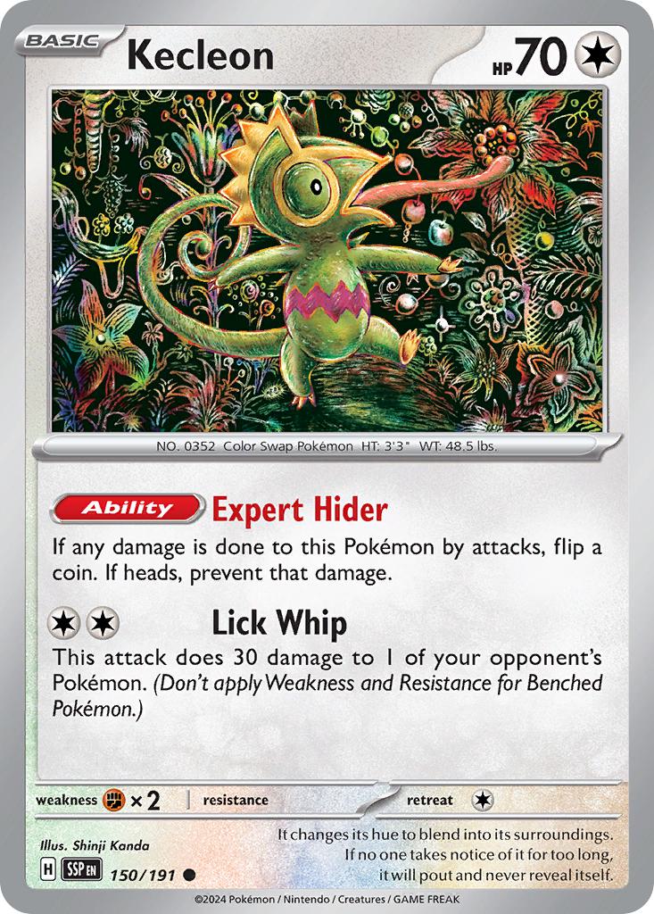 Kecleon - 150/191 - Common [sv08-150] [Non-Holo]