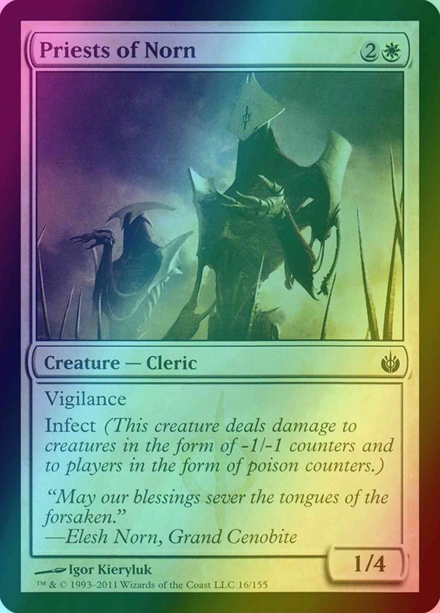 Priests of Norn [16] [Mirrodin Besieged] [Foil]
