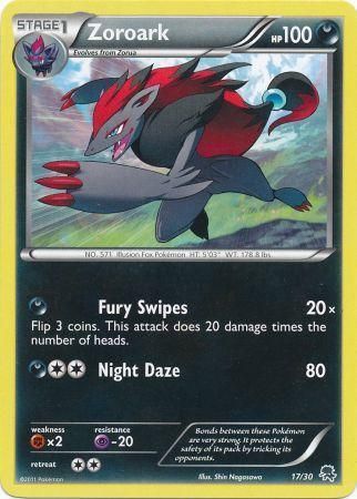Zoroark - 17/30 - [BW Trainer Kit (Zoroark)] [Non-Holo]