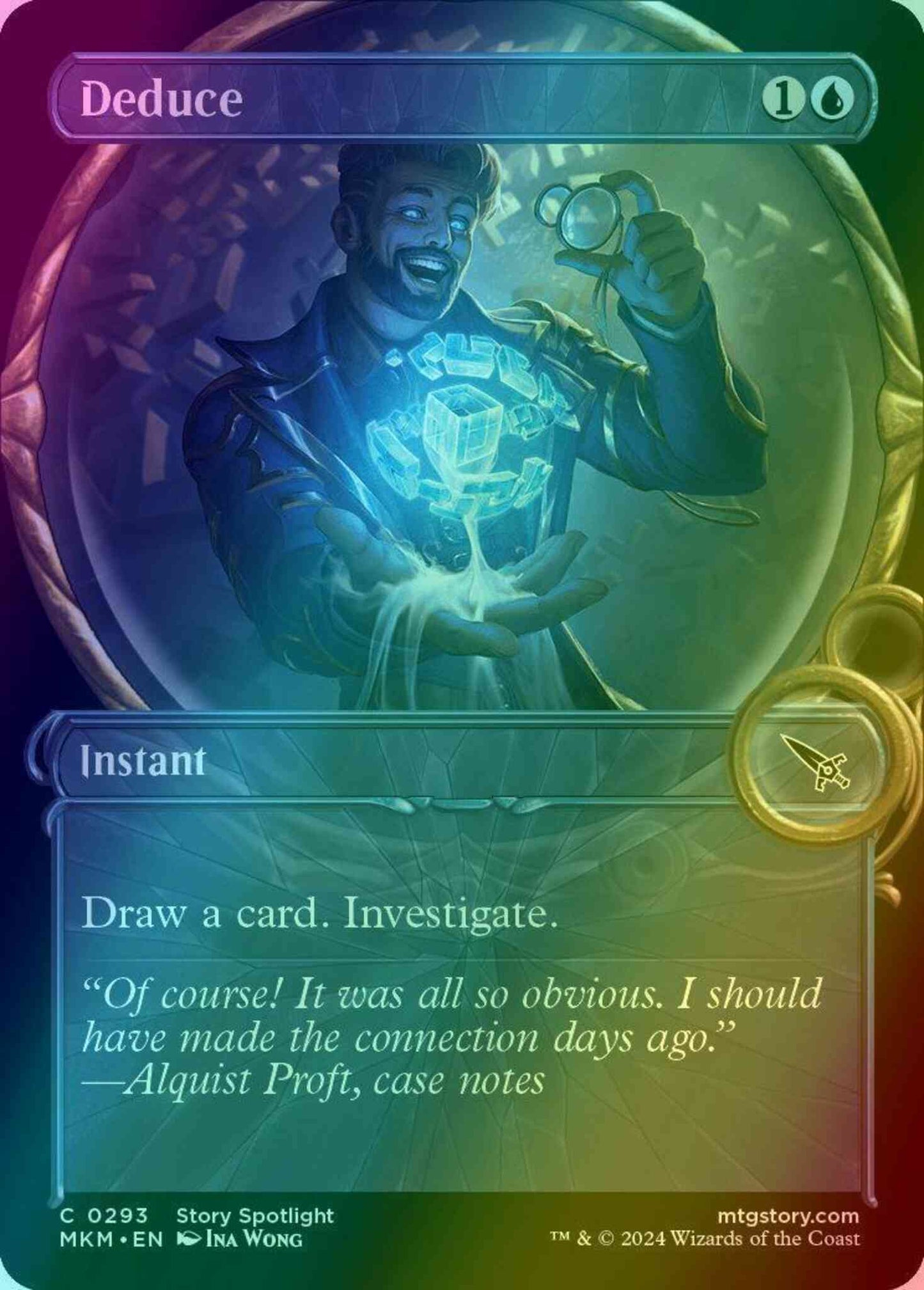 Deduce [293] [Magnified Showcase] [Murders at Karlov Manor] [Foil]