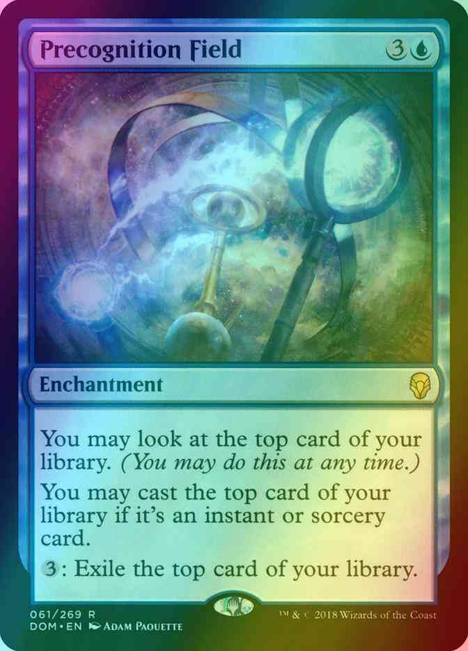 Precognition Field [61] [Dominaria] [Foil]