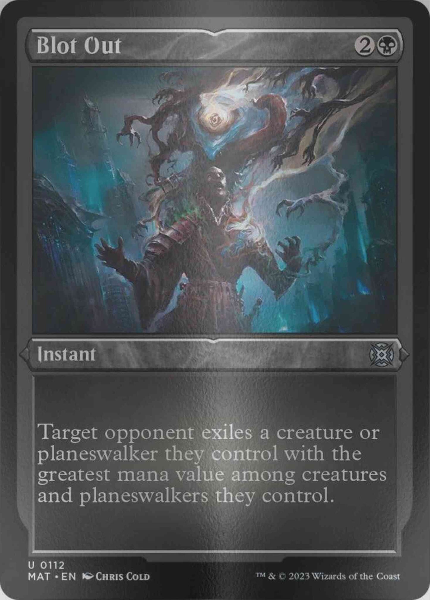 Blot Out [112] [March of the Machine: The Aftermath] [Etched Foil]