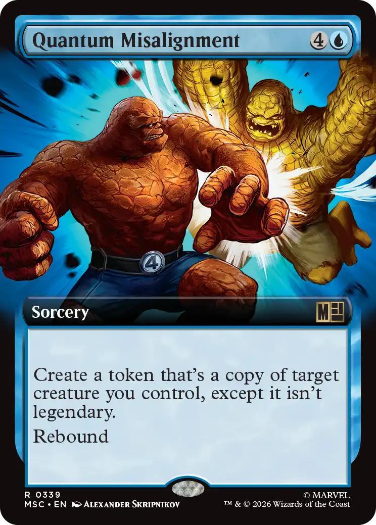Quantum Misalignment [339] [Extended Art] [Marvel Super Heroes: Commander] [Non-Foil]