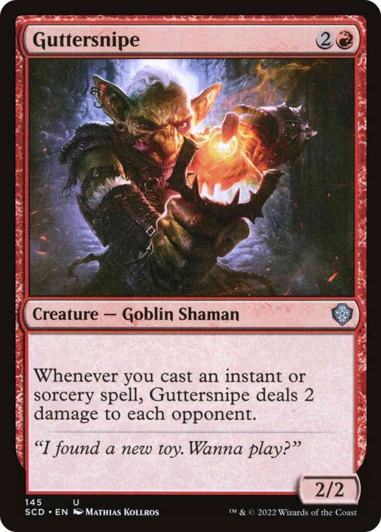 Guttersnipe [145] [Starter Commander Decks] [Non-Foil]