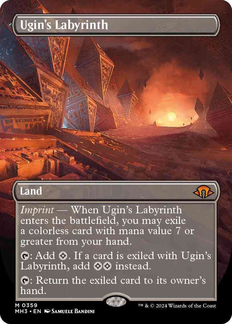 Ugin's Labyrinth [359] [Borderless] [Modern Horizons 3] [Non-Foil]