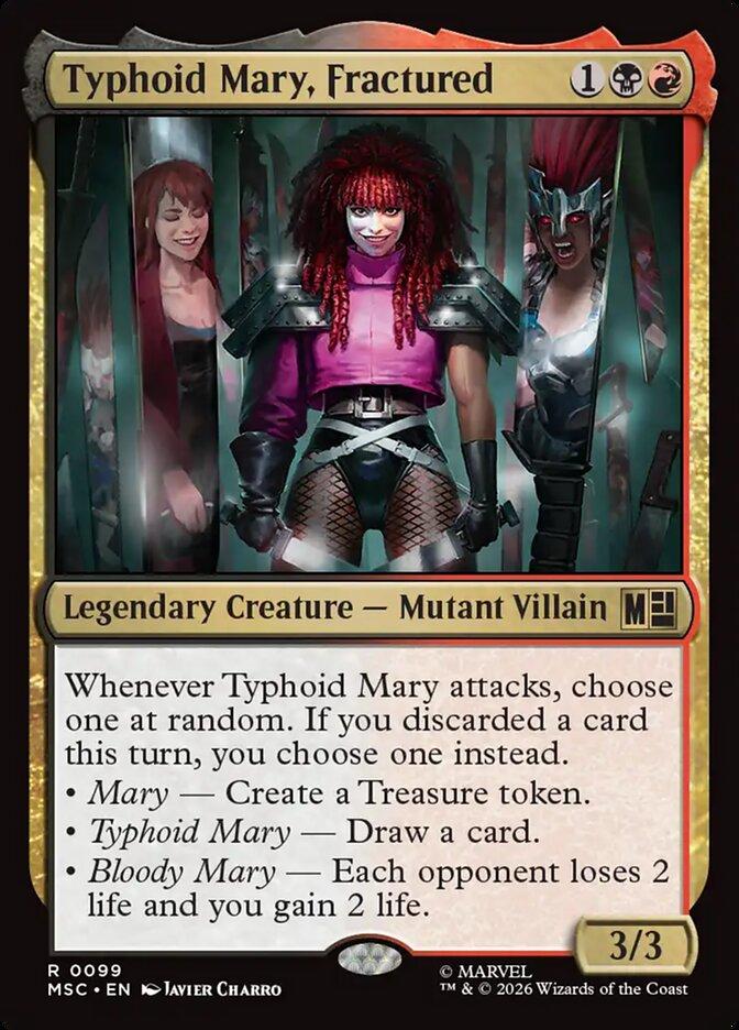 Typhoid Mary, Fractured [99] [Marvel Super Heroes: Commander] [Non-Foil]