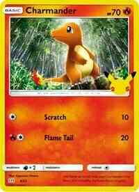Charmander - McDonald's 25th Anniversary - 9/25 - Promo [mcd21-9] [Non-Holo]