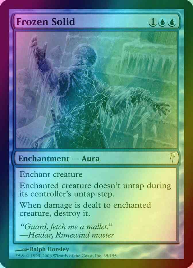 Frozen Solid [35] [Coldsnap] [Foil]