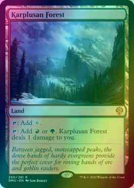Karplusan Forest [250] [Dominaria United] [Foil]