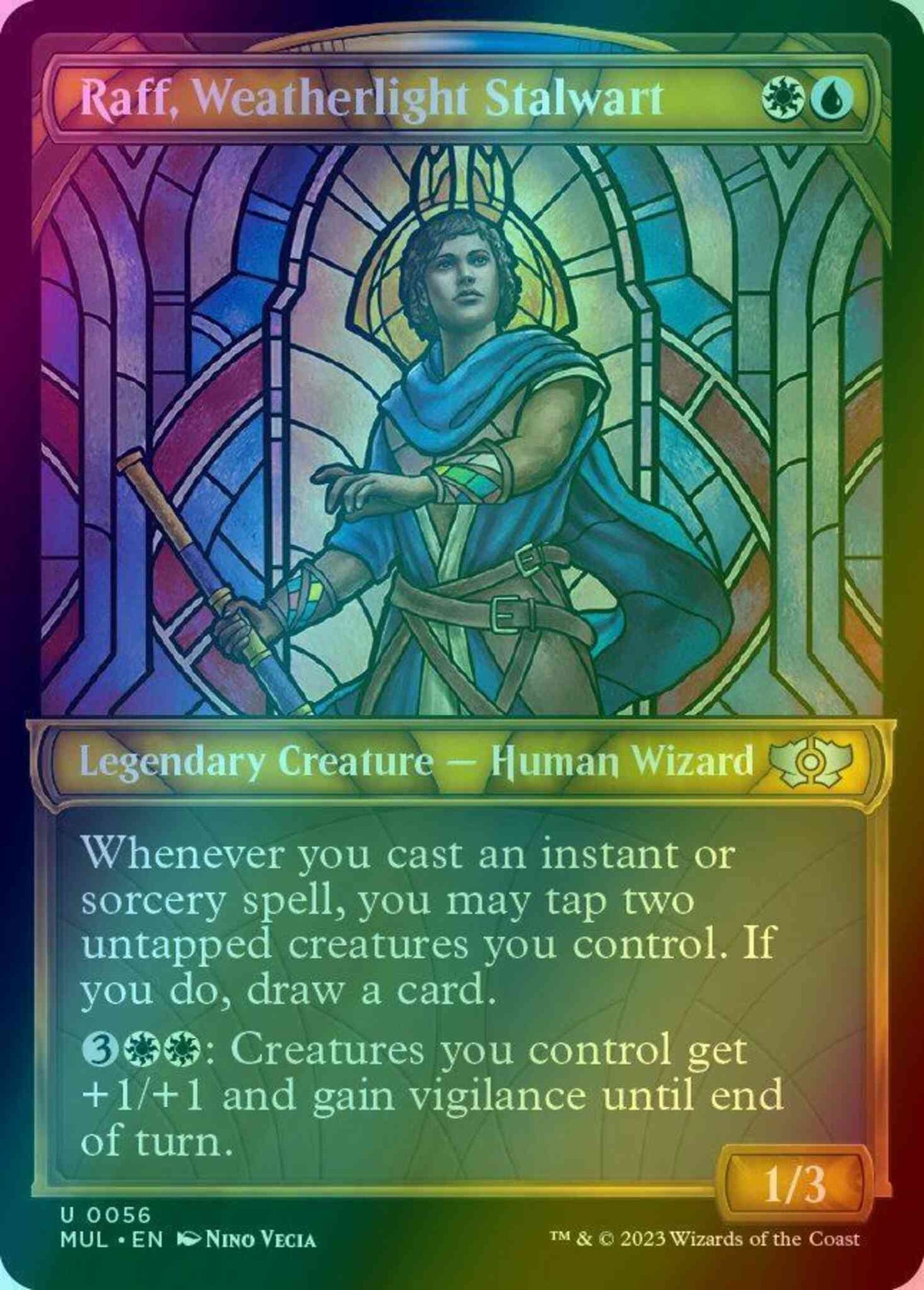 Raff, Weatherlight Stalwart [56] [Planar Showcase] [Multiverse Legends] [Foil]