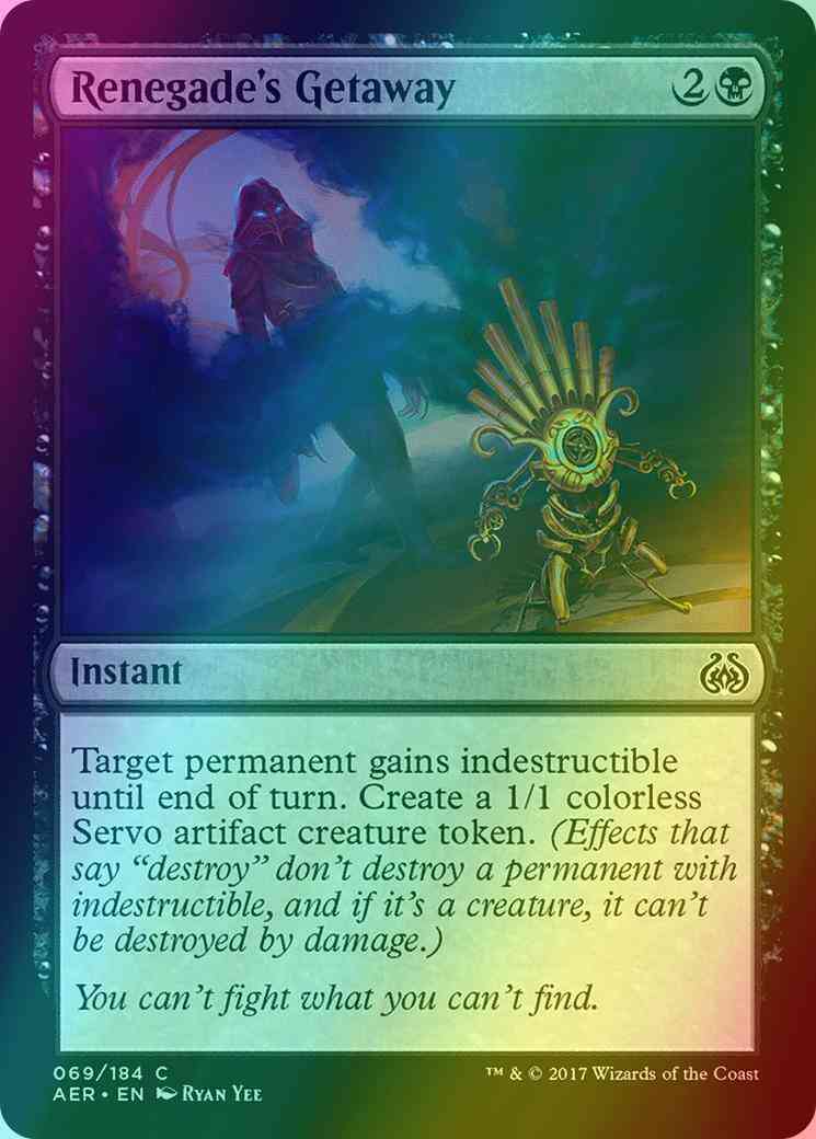 Renegade's Getaway [69] [Aether Revolt] [Foil]