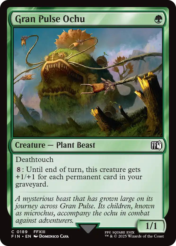 Gran Pulse Ochu [189] [FINAL FANTASY] [Non-Foil]