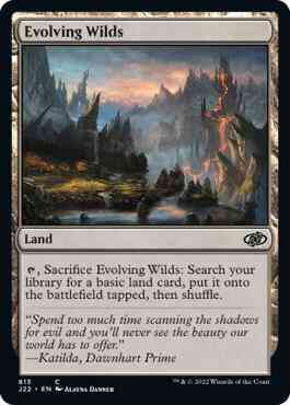 Evolving Wilds [813] [Jumpstart 2022] [Non-Foil]