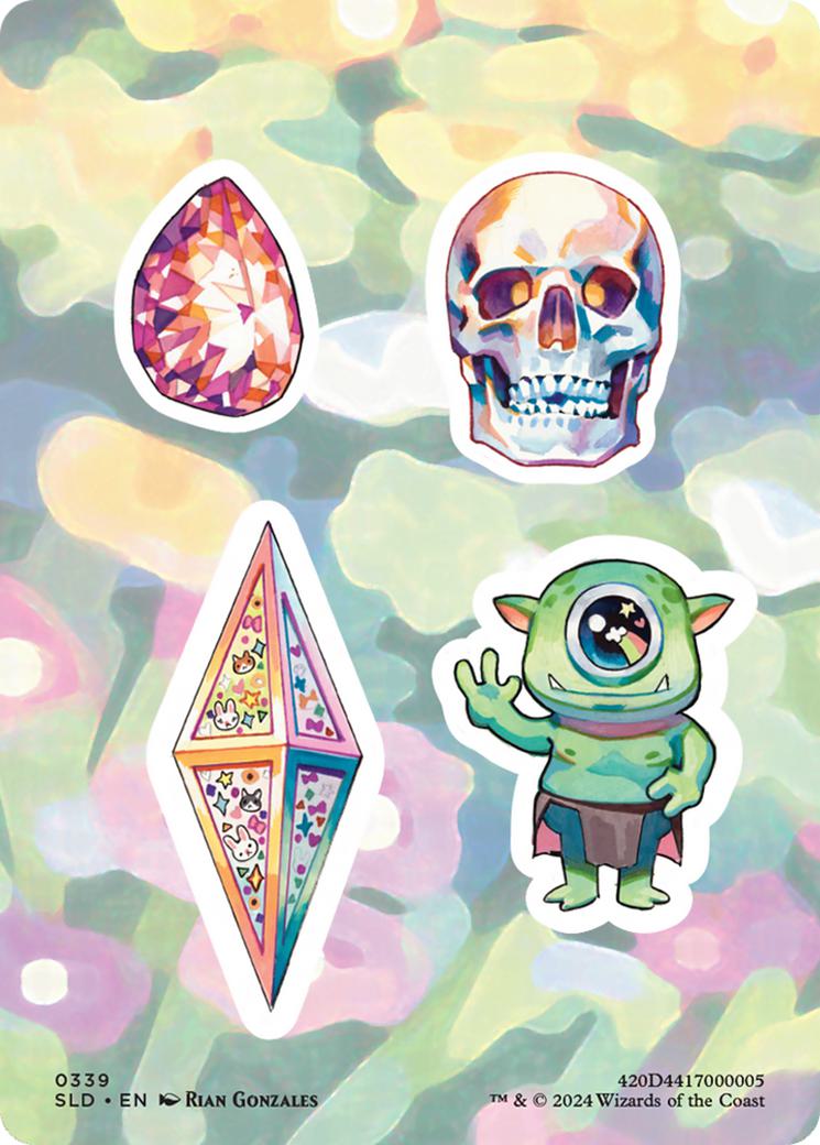 Sticker sheet [0339] [Pick 'Em And Stick 'Em] [Secret Lair Drop] [Non-Foil]