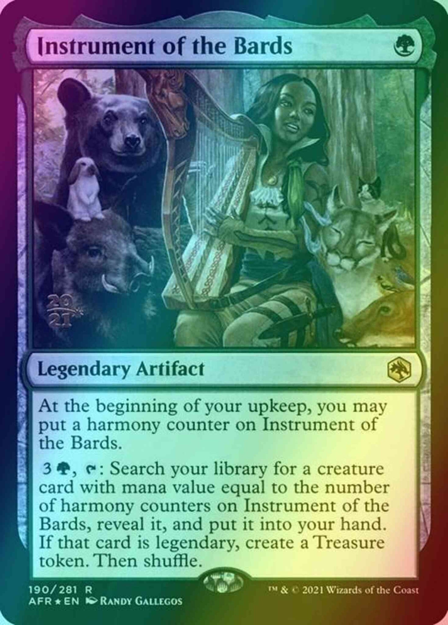 Instrument of the Bards [Prerelease] [190s] [Adventures in the Forgotten Realms Promos] [Foil]