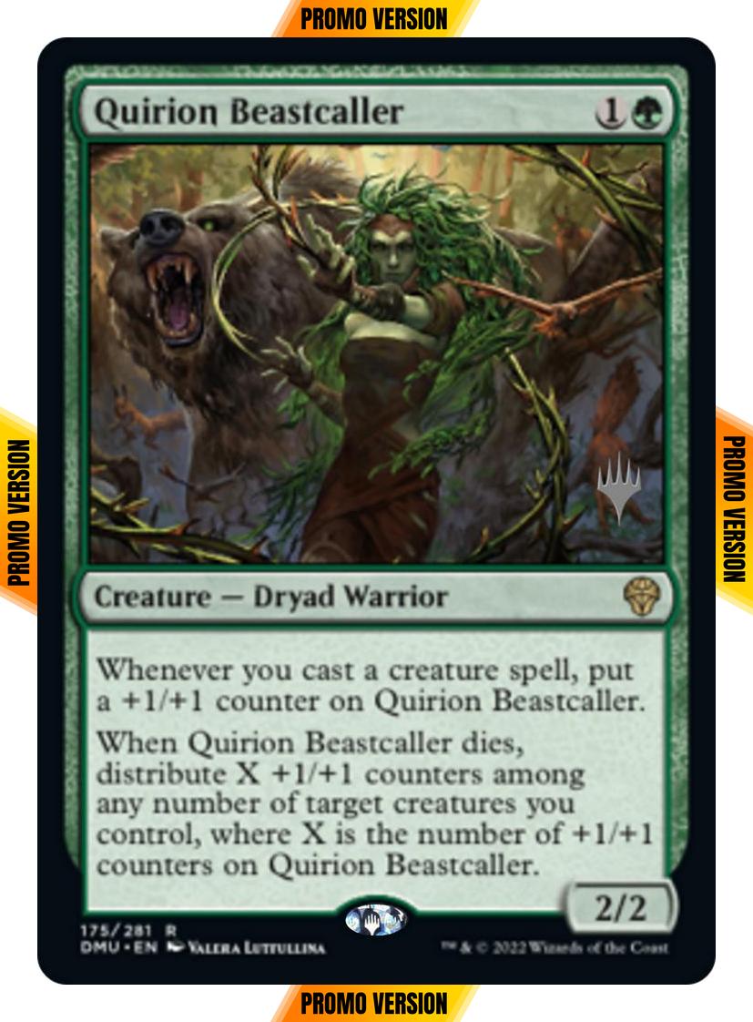 Quirion Beastcaller [175p] [Promo Pack] [Dominaria United: Promos] [Non-Foil]