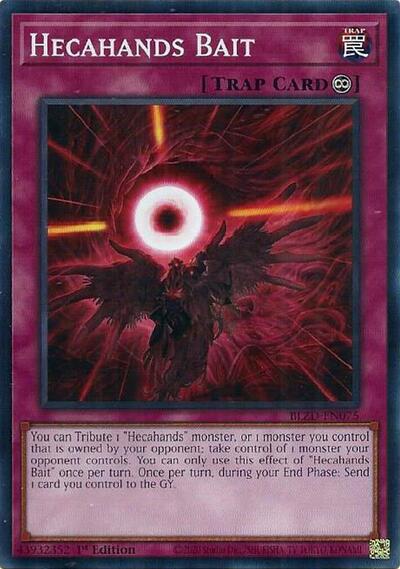 Hecahands Bait - BLZD-EN075 - Common - 1st Edition