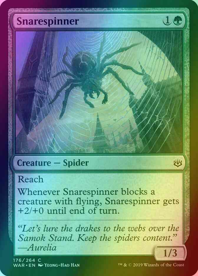 Snarespinner [176] [War of the Spark] [Foil]