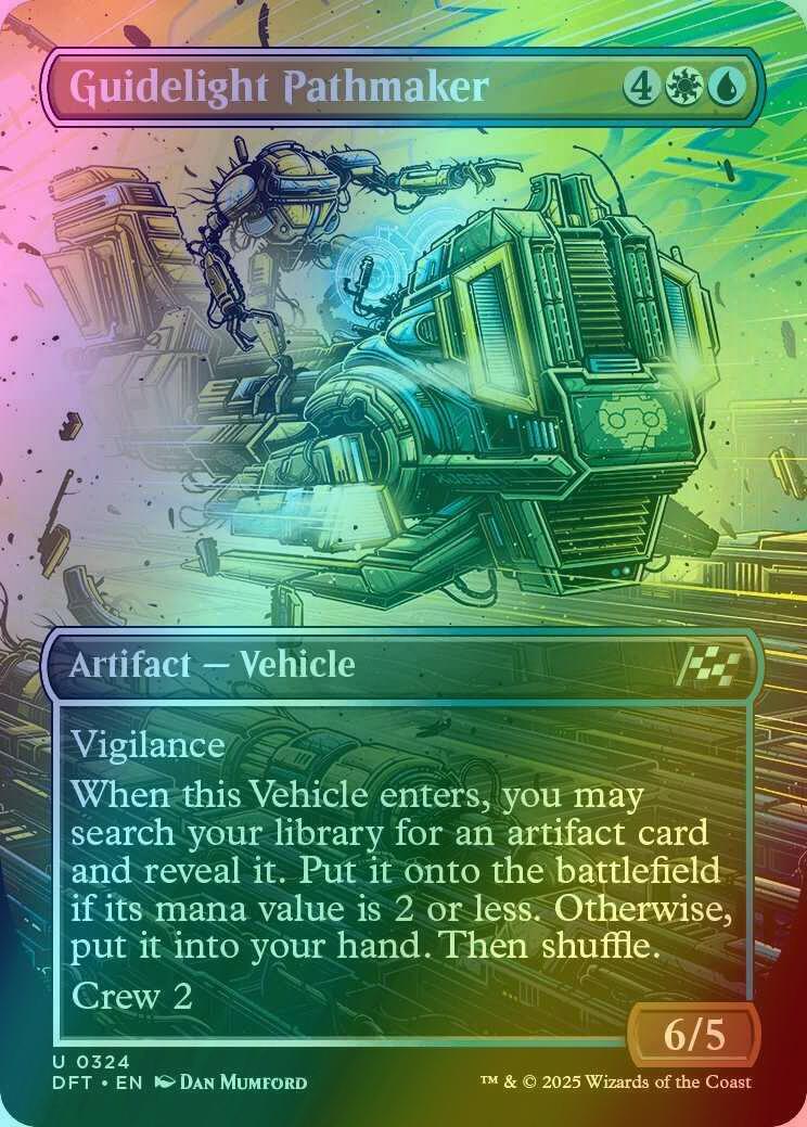 Guidelight Pathmaker [324] [Borderless] [Revved Up] [Aetherdrift] [Foil]