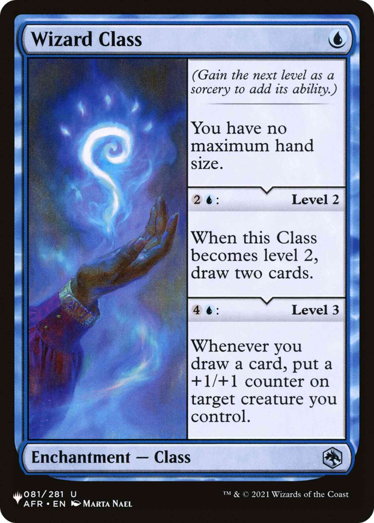 Wizard Class [AFR-81] [The List] [Non-Foil]