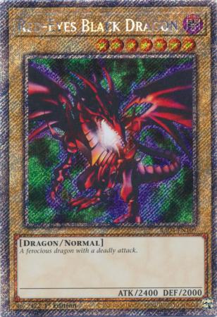 Red-Eyes Black Dragon - 4th Art - RA04-EN109 - Platinum Secret Rare - 1st Edition
