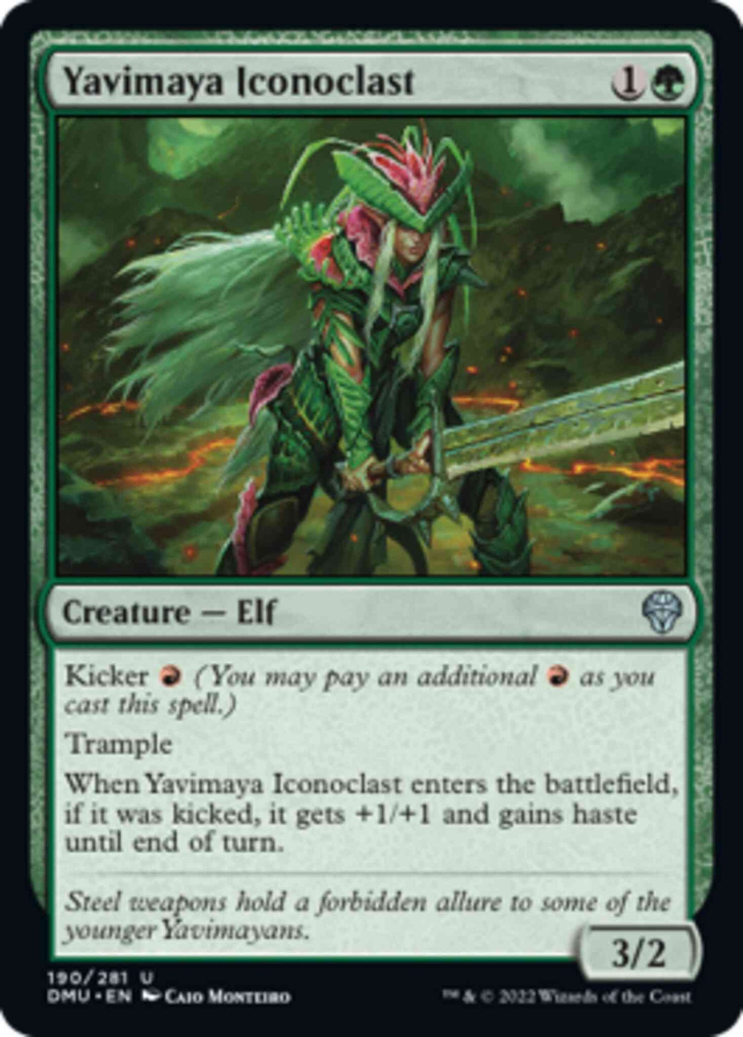 Yavimaya Iconoclast [190] [Dominaria United] [Non-Foil]