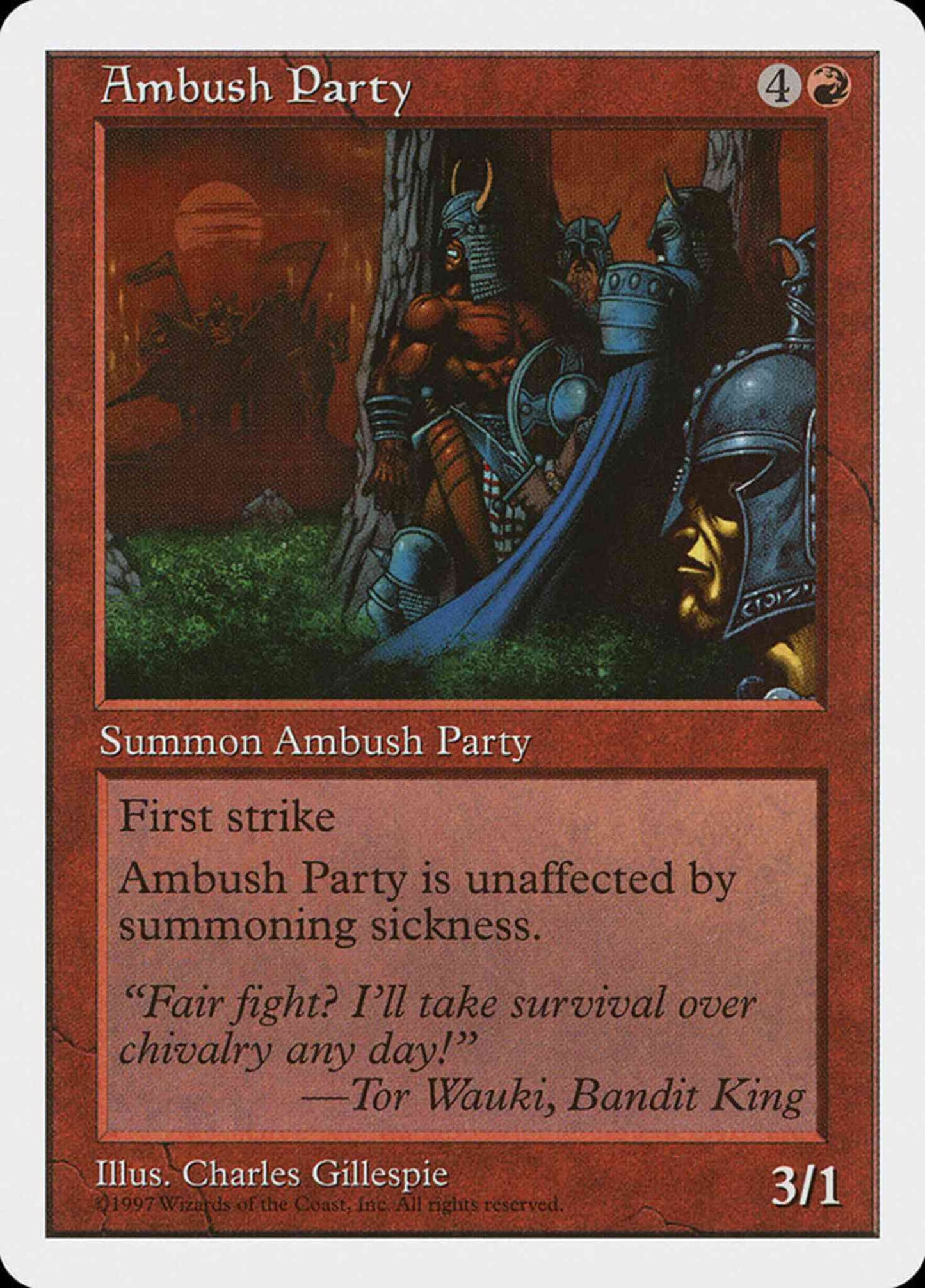 Ambush Party [208] [Fifth Edition] [Non-Foil]