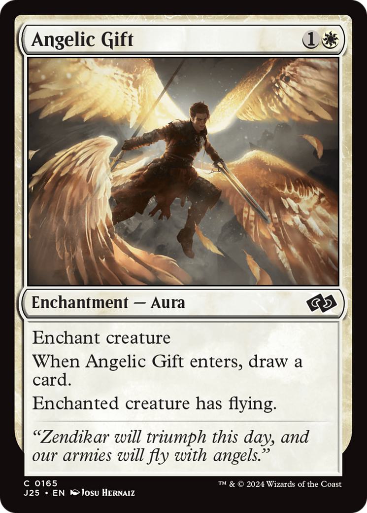 Angelic Gift [165] [Foundations: Jumpstart] [Non-Foil]