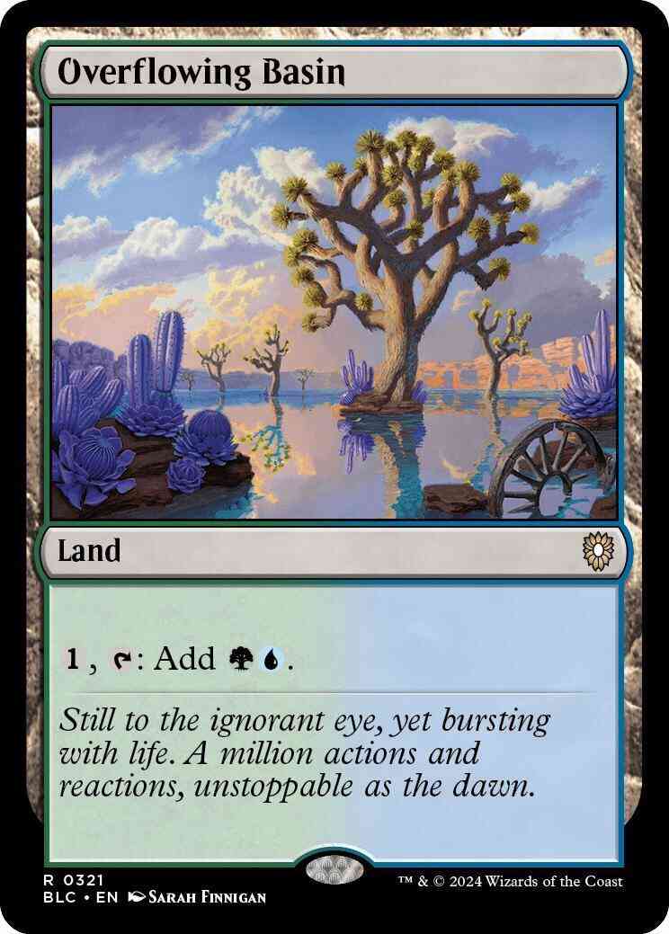 Overflowing Basin [321] [Bloomburrow: Commander] [Non-Foil]