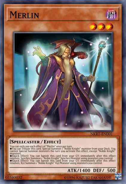 Merlin - BLRR-EN073 - Secret Rare - 1st Edition