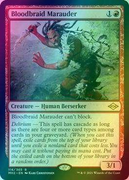 Bloodbraid Marauder [116] [Modern Horizons 2] [Foil]