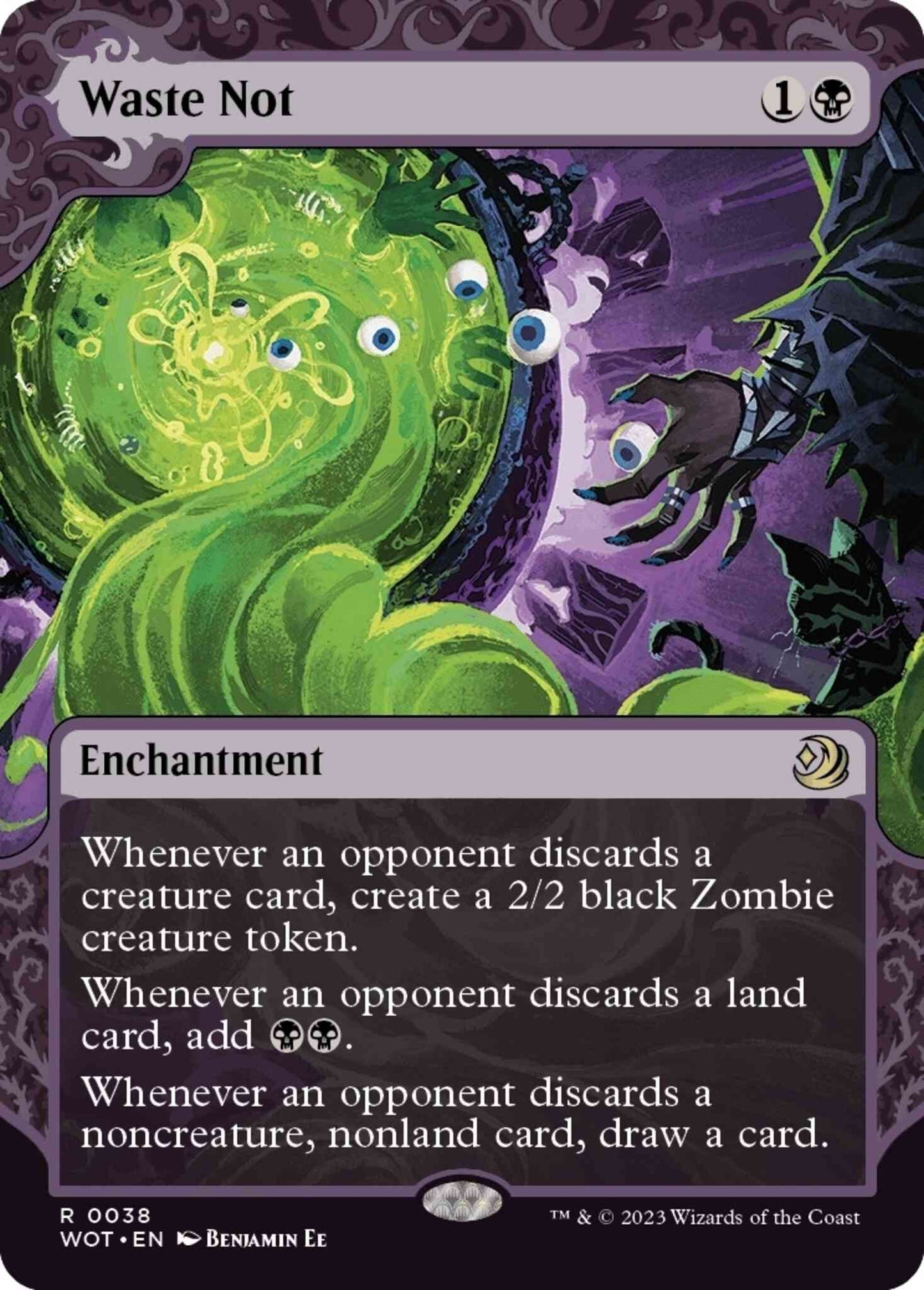 Waste Not [38] [Enchanting Tale Showcase] [Wilds of Eldraine: Enchanting Tales] [Non-Foil]