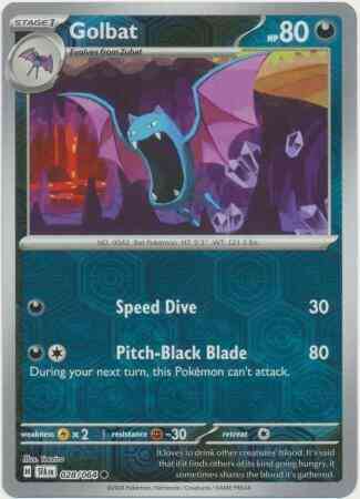 Golbat - 028/064 - Common [sv065-028] [Reverse Holo]