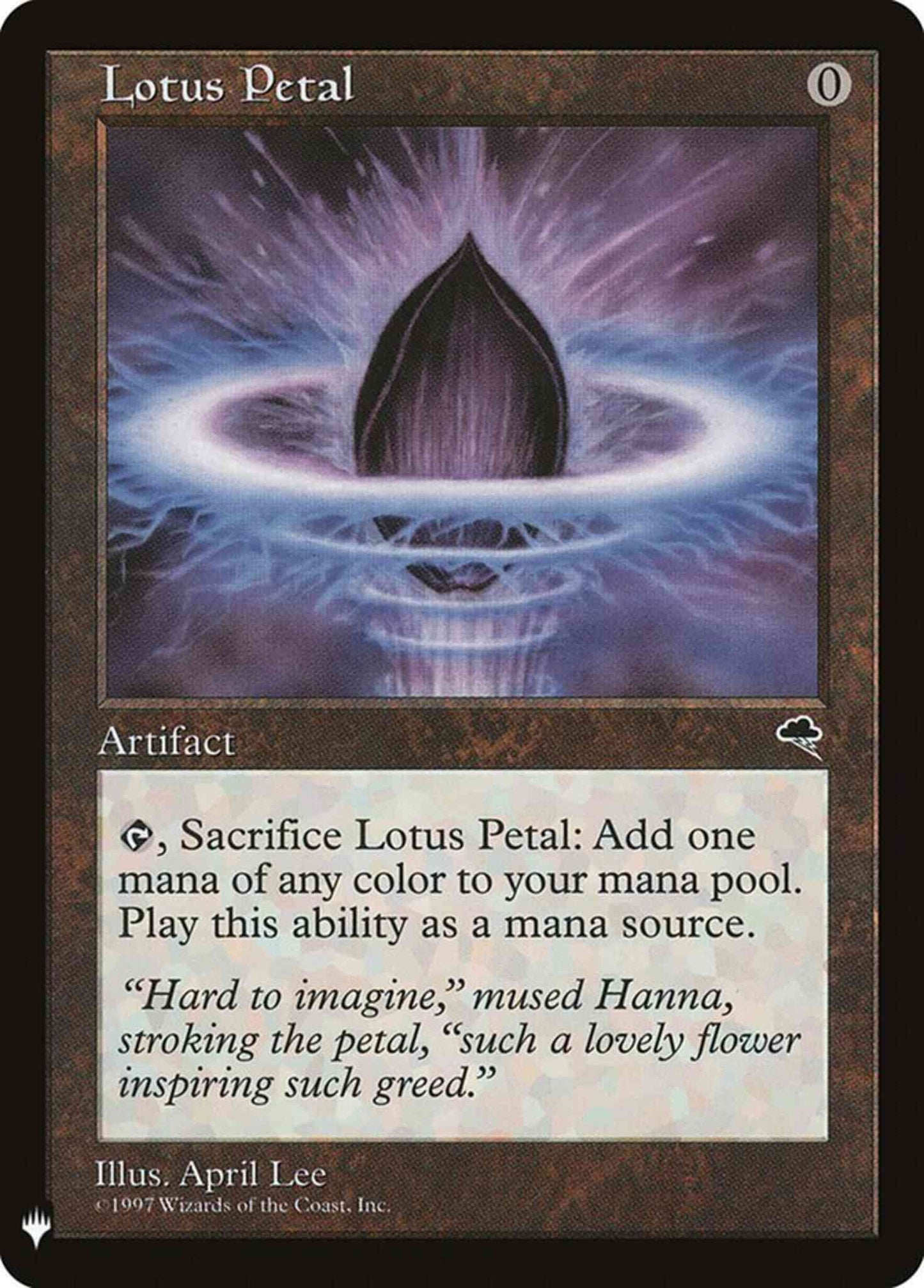 Lotus Petal [TMP-294] [The List] [Non-Foil]