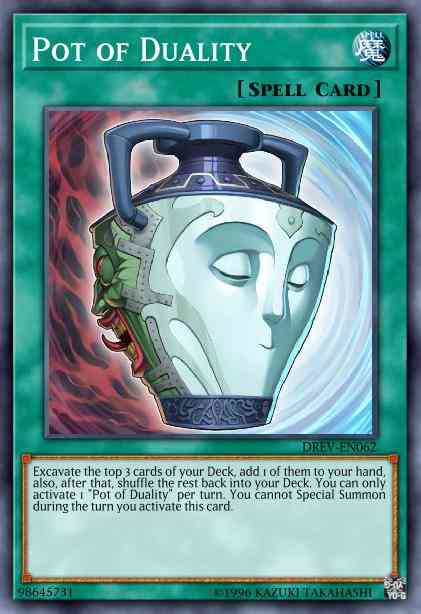 Pot of Duality - BP02-EN160 - Mosaic Rare - 1st Edition
