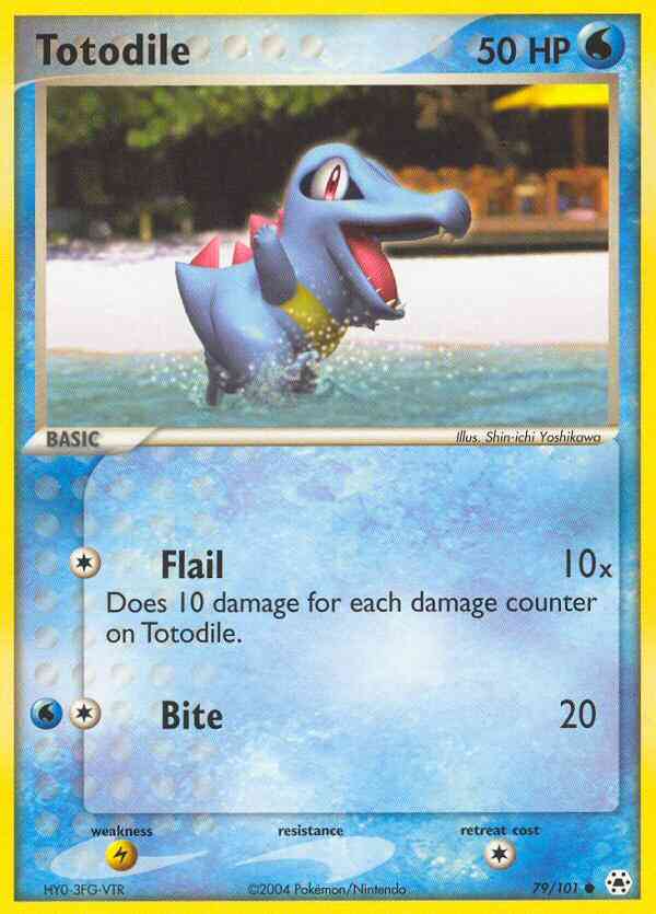 Totodile - 79/101 - Common [ex5-79] [Non-Holo]