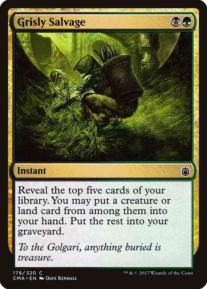 Grisly Salvage [178] [Commander Anthology] [Non-Foil]