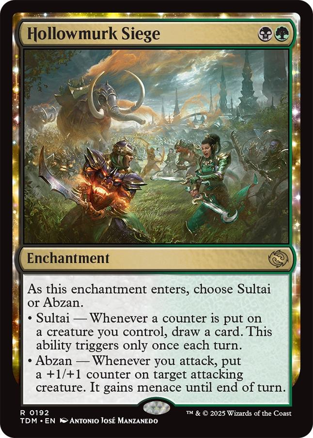Hollowmurk Siege [192] [Tarkir: Dragonstorm] [Non-Foil]