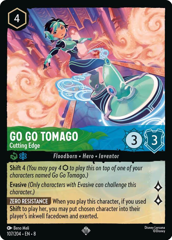 Go Go Tomago - Cutting Edge - 107/204 [Reign of Jafar] [Non-Foil]