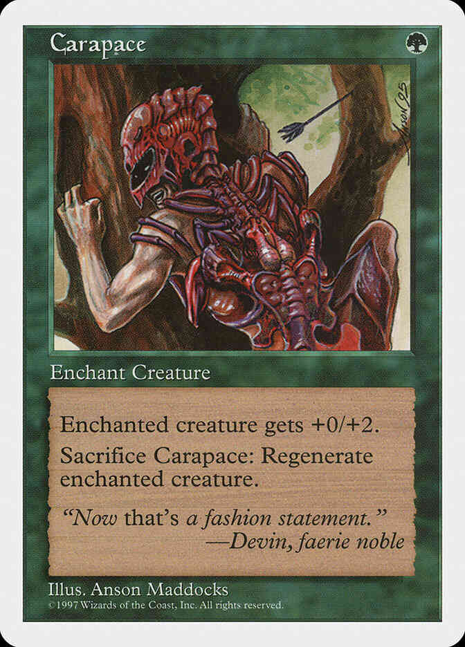 Carapace [281] [Fifth Edition] [Non-Foil]