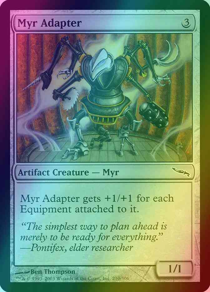 Myr Adapter [210] [Mirrodin] [Foil]
