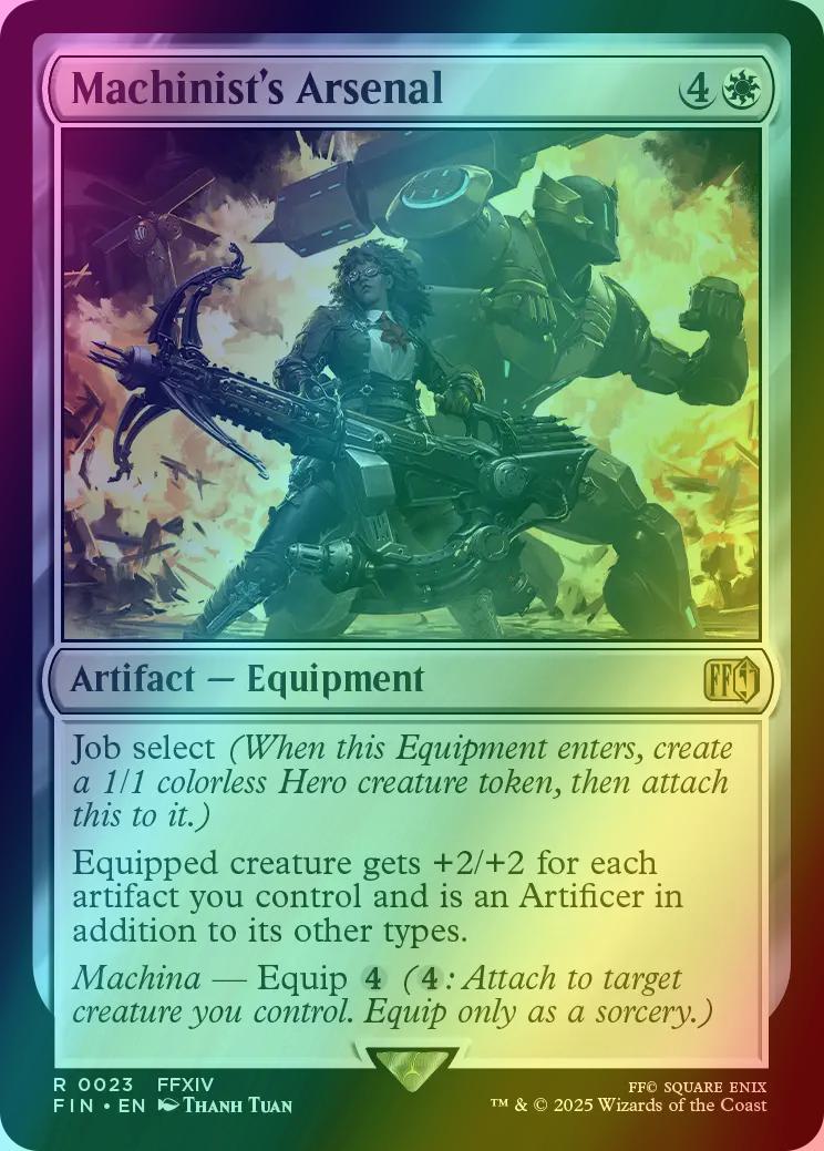 Machinist's Arsenal [23] [FINAL FANTASY] [Foil]