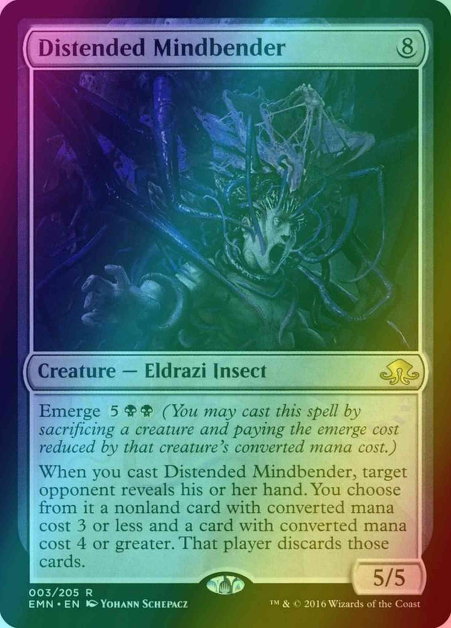 Distended Mindbender [3] [Eldritch Moon] [Foil]