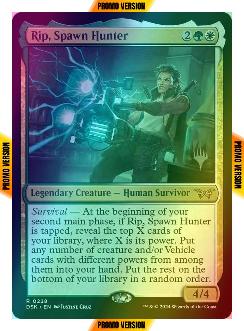 Rip, Spawn Hunter [228p] [Promo Pack] [Duskmourn: House of Horror: Promos] [Foil]